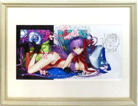 駿河屋 付属品付ワダアルコ展 Fate ＆ Fateextra Art Works 直筆サイン入り B3複製画 「画集描き下ろし