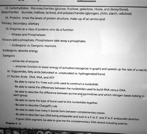 SOLVED: 13 Carbohydrates: Monosaccharides (glucose; fructose;, galactose, ribose, and ...