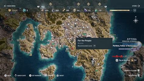 Ac Odyssey Attika Side Quests Walkthrough Assassins Creed Odyssey