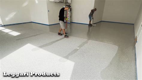 Best Way To Upgrade Your Garage Floors Huge Difference Epoxy Flakes