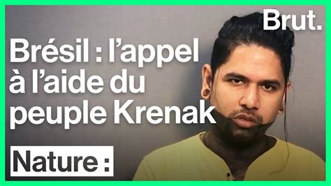 L Appel L Aide Du Peuple Krenak Au Br Sil Youtube