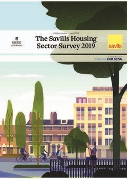 The Savills Housing Sector Survey Thinkhouse