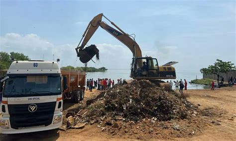 Recolectan M S De Mil Toneladas De Desechos En Las Orillas Del Lago