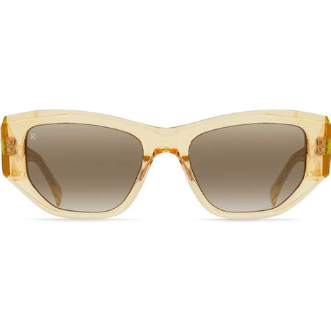 Raen Ynez Champagne Crystal Mink Grad Sunglasses Afterpay