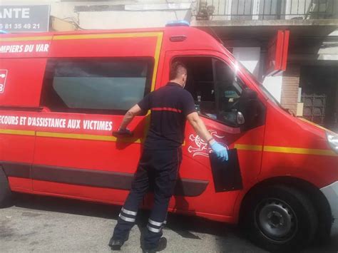 Accident Deux Roues à Cavalaire Une Femme En état Durgence Absolue