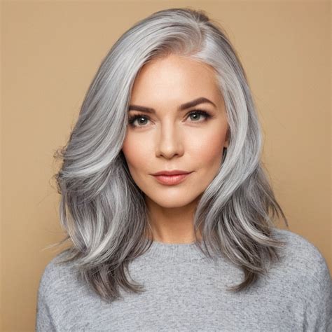 Timeless Grey Hairstyles For Women Over 50 DIGIDIA