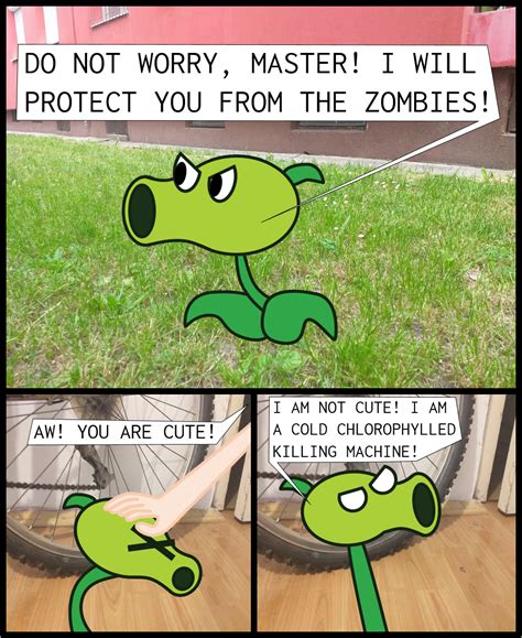 Peashooter Is A Badass Plants Vs Zombies Know Your Meme