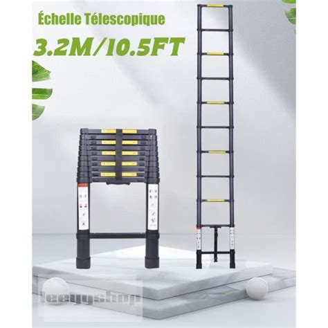 Leyshop Chelle T Lescopique M Echelle De Toit En Aluminium En