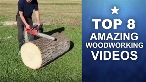 Top 8 Amazing Woodworking Videos Projects And Plans For Beginners