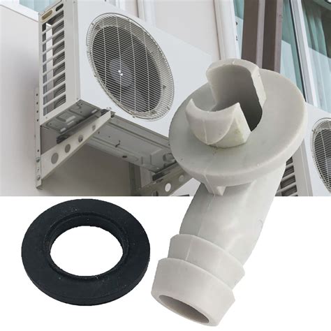 Yirtree 3PCS Air Conditioner Drain Hose Connector Elbow Fitting With