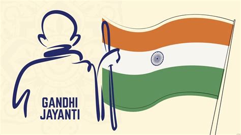 Gandhi Jayanti Banner Background in Illustrator, PSD, PDF, SVG, JPG, EPS, PNG - Download ...