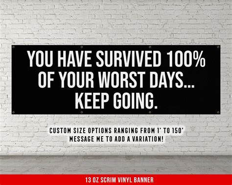 banner motivational home gym decor large quote wall art