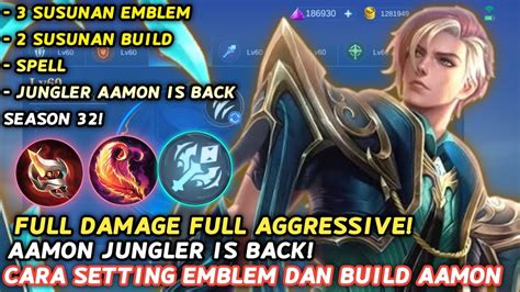 AAMON BACK TO META SET BUILD AAMON TERSAKIT 2024 EMBLEM DAN BUILD