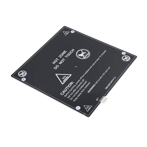 Amazon Hot Bed Aluminum Substrate High Flatness Dc V K Thermistor D Printer Heated