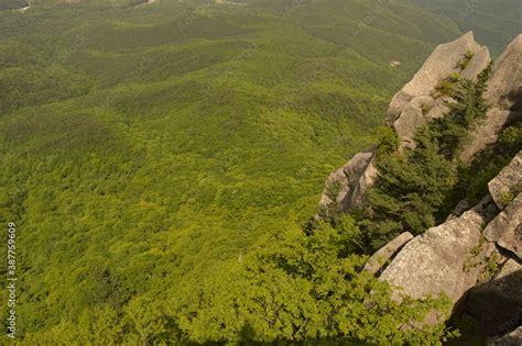 Climbing Seoraksan Mountain In The Taebaek Mountain Range In The