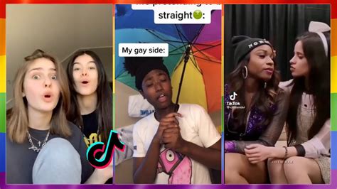 Lgbtq Pride Tik Tok So Cute Lesbian Gay Couple Tiktoks 2021 12