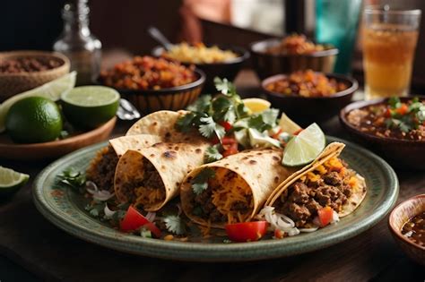 Premium Ai Image Mexican Food