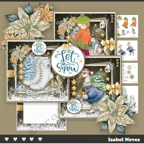 Let It Snow Skating Collection CUP1176343 2073 Craftsuprint