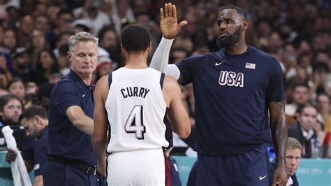 Lebron James Encourages Steph Curry Amid His Team Usa Shooting Slump Nbc Sports Bay Area