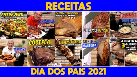 Receitas Especiais Dia Dos Pais 2021 Tv Churrasco Tv Churrasco