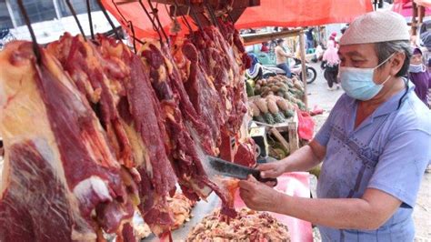 Harga Daging Sapi Di Bandar Lampung Tembus Rp 135 Ribu Per Kg