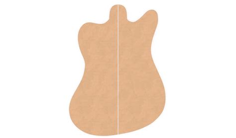 Guitar Body Templates Electric Herald