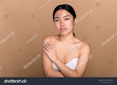 Portrait Lovely Attractive Wellgroomed Brunette Chinese Stock Photo Shutterstock