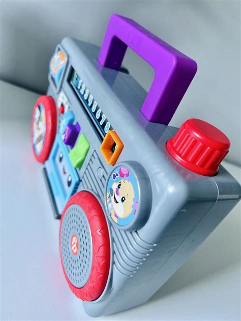 Fisher Price Ucz się i śmiej Radiomagnetofon Szczeniaczka Łódź