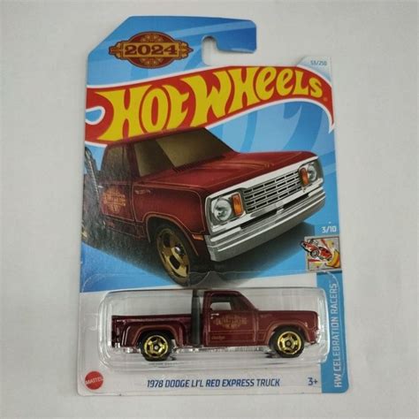 Hot Wheels C DODGE LI L RED EXPRESS TRUCK Pickup Lot C