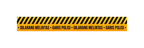 รูปภาพประกอบเวกเตอร์เส้นตำรวจ 1 PNG , สายตำรวจ, สายตำรวจชาวอินโดนีเซีย ...