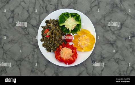 Callaloo Jamaican And West Indian Food Stock Photo Alamy