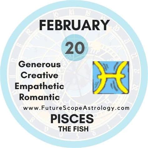 February 20 Zodiac (Pisces) Birthday: Personality, Birthstone ...