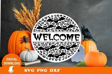 Halloween Svg Bat Spooky Vibes Fall Graphic By Oksismg · Creative