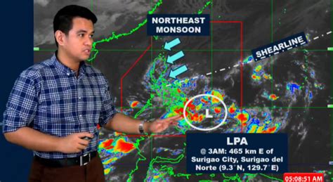 Lpa Amihan Shear Line Nakaaapekto Pa Rin Sa Malaking Bahagi Ng Bansa