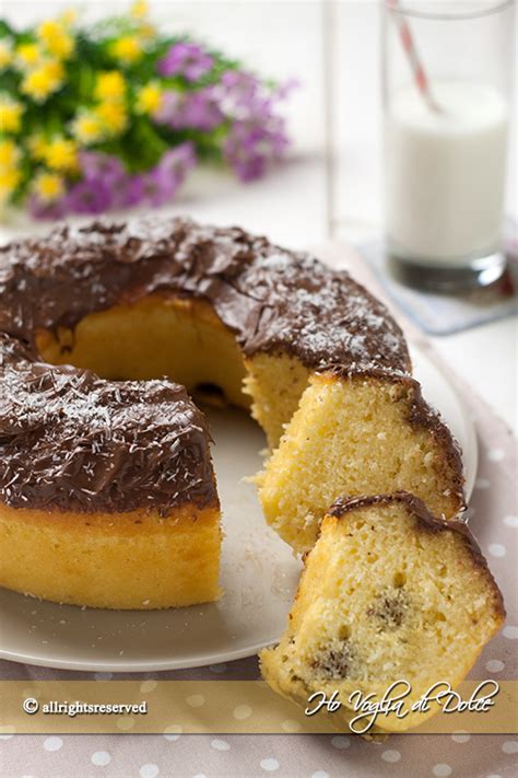 Ciambella Al Cocco Con Yogurt E Nutella Ho Voglia Di Dolce