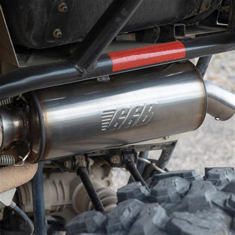 Buy Ggb Exhaust Arctic Cat Wildcat X 1000 Utv Stainless Trail Mufflers From Ggb Exhaust Utv Source