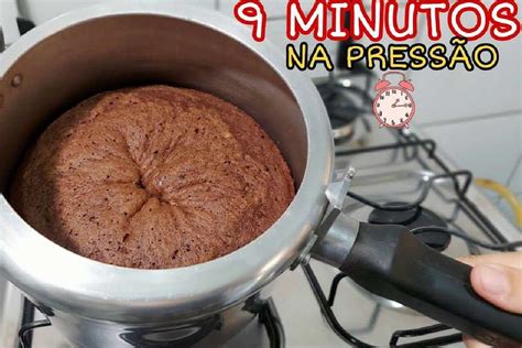 Bolo Na Panela De Press O Que Fica Pronto Mais R Pido Que Fazer No Forno