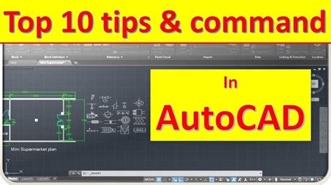 Top 10 Most Useful Commands For Beginner Must Know Autocad Youtube