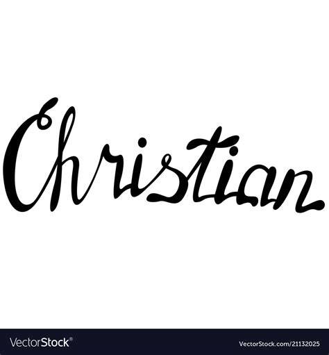 Christian Name Design