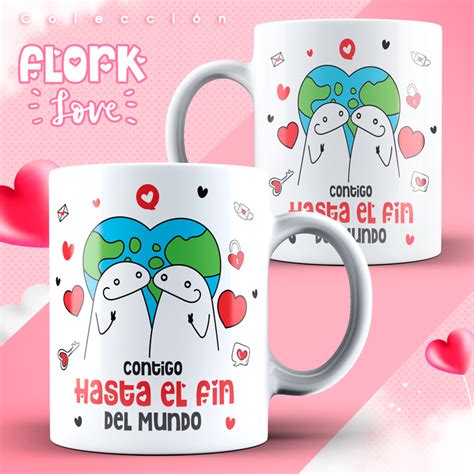 Flork San Valentin Novios Parejas Tazas PLANTILLAS PARA SUBLIMAR