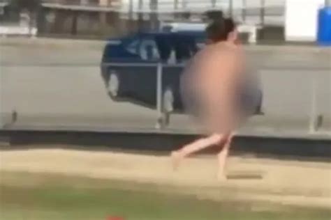 Cops Taser Naked Jogger