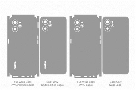 Realme 9i 5g Skin Template Vector 2022 — Vecras