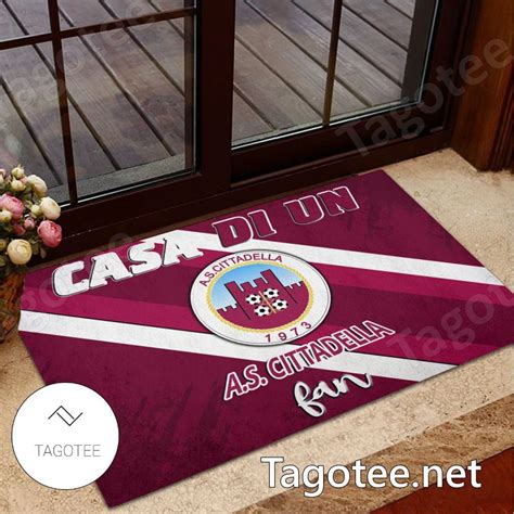 A S Cittadella Home Of A Fan Doormat Tagotee