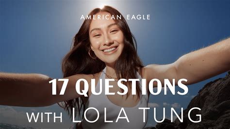 Questions With Lola Tung American Eagle Youtube