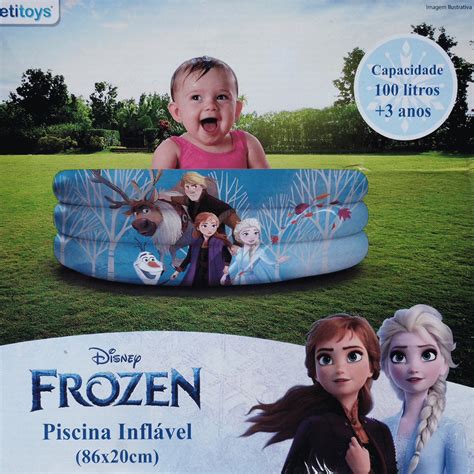 Piscina Infl Vel Frozen Etitoys Shopee Brasil