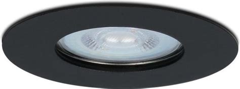 HOFTRONIC LED Inbouwspot Zwart Rond IP65 GU10 Dimbaar Spot