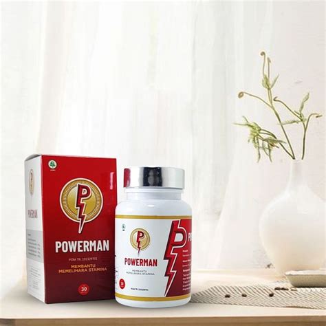 Jual Powerman Obat Kuat Herbal Stamina Pria Terbaik Tahan Lama Paling