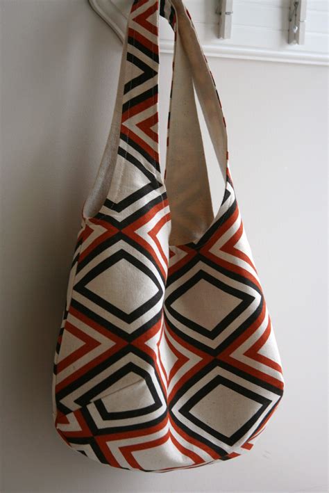 Diy Fabric Sling Hobo Bag Free Sewing Pattern Ahoy Comics