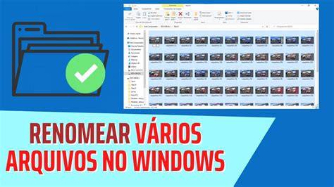 Como renomear vários arquivos de uma vez no Windows em ordem numérica