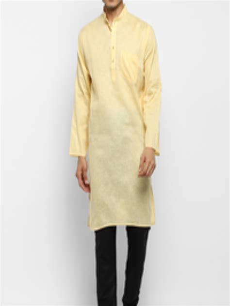 Buy Royal Kurta Men Beige Pure Cotton Kurta With Churidar Kurta Sets